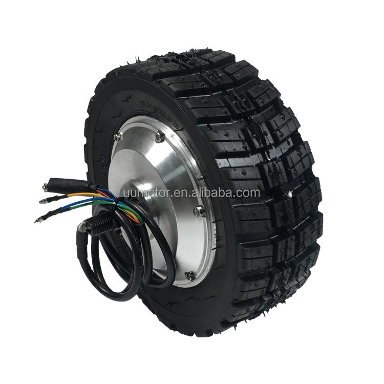 8" Brushless Geared Hub Motor, 6km/h Low-Speed High-Torque Handcart, Lawn Mower, Sweeper, Dining Vehicle