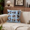 Comedy Friends Cushion Cover Cushion Cover Set 4Pcs 50x50 45x45 40x40 Pillowcase Decorative Sofa Home Decor