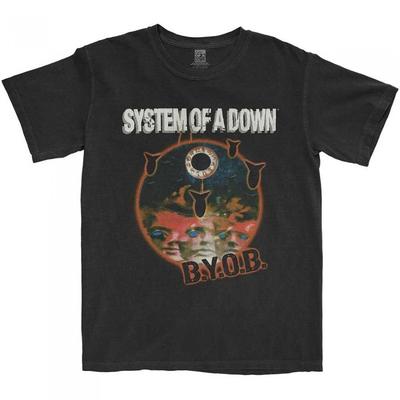 System Of A Down Unisex Adult BYOB Classic Cotton T-Shirt