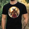T-Shirt Men Minotaur Comic Motif Cotton Size XS To 5XL