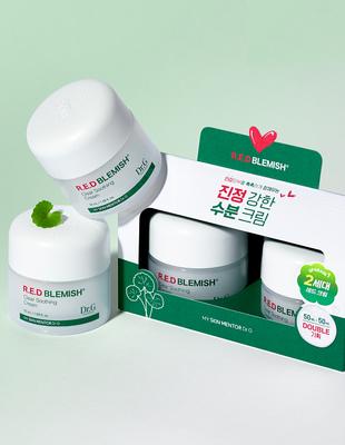Dr.g Red Blemish Clear Beruhigende Creme 2. Generation 50ml Duo Geschenkset