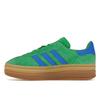 Adidas Gazelle Bold Women Lifestyle Sneakers Green Blue Gum IE1370