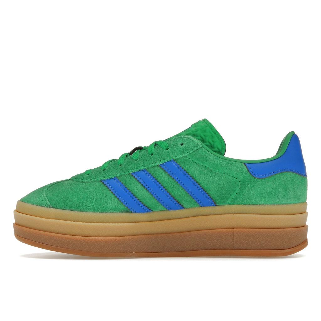 Adidas Gazelle Bold Women Lifestyle Sneakers Green Blue Gum IE1370
