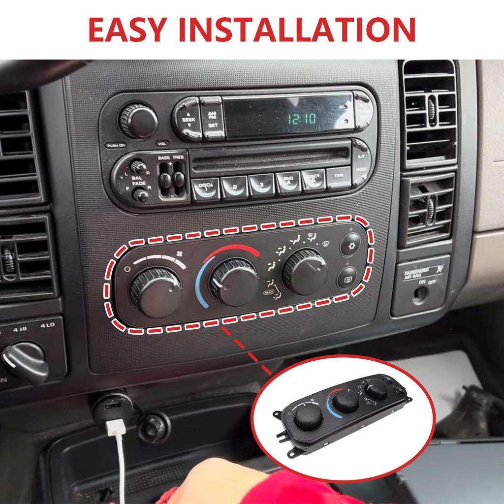 Dodge Jeep RAM 1500 Air Conditioning Control Switch 599-212