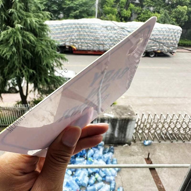 H3CD 2Pcs Double Suction Baby Alert Sticker Reflective Car Decal Safety Car Warning Sign Enhancing Child Safety Visibility