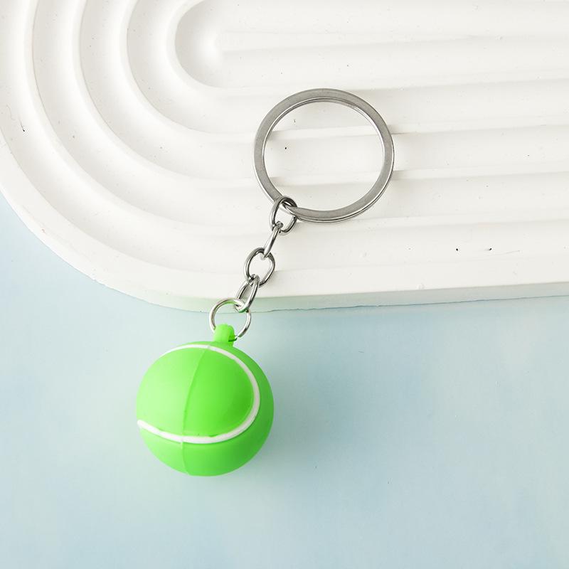 World Cup Sports Ball Keychain Pendant - Football, Basketball, Rugby & Tennis Gifts /