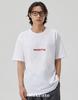 MAKEITTO [Square Logo] Crew Neck Tee_White