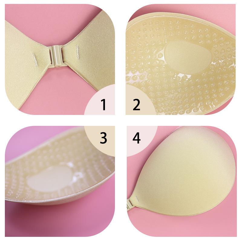Breathable Strapless Silicone Nipple Covers: Invisible Smooth Round Stickers & Silicone Mango Bra