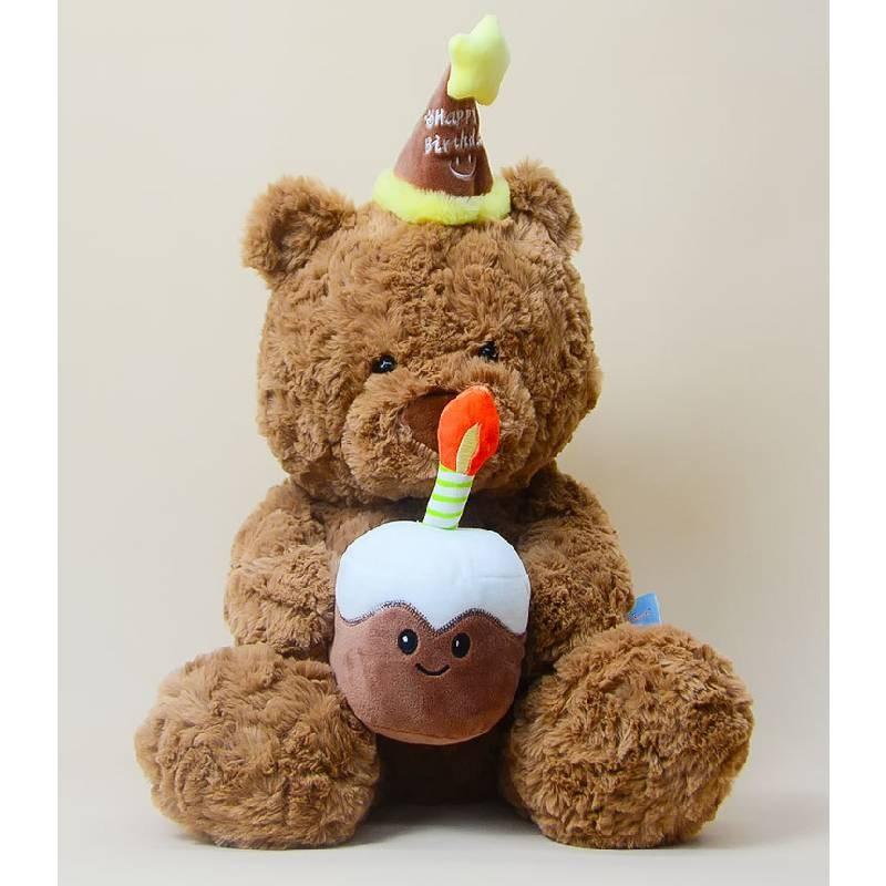 Cake Bear Stuffed Toys Girl Cute Sleep Comfort Dolls Birthday Holiday Gifts