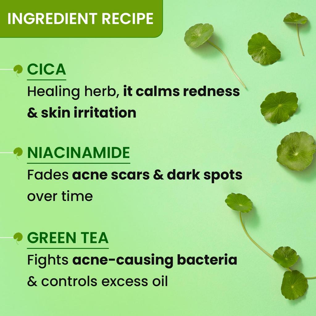 Dot & Key Cica Calming Skin Clarifying Toner 150ml Pack for Acne Prone Oily Sensitive Skin