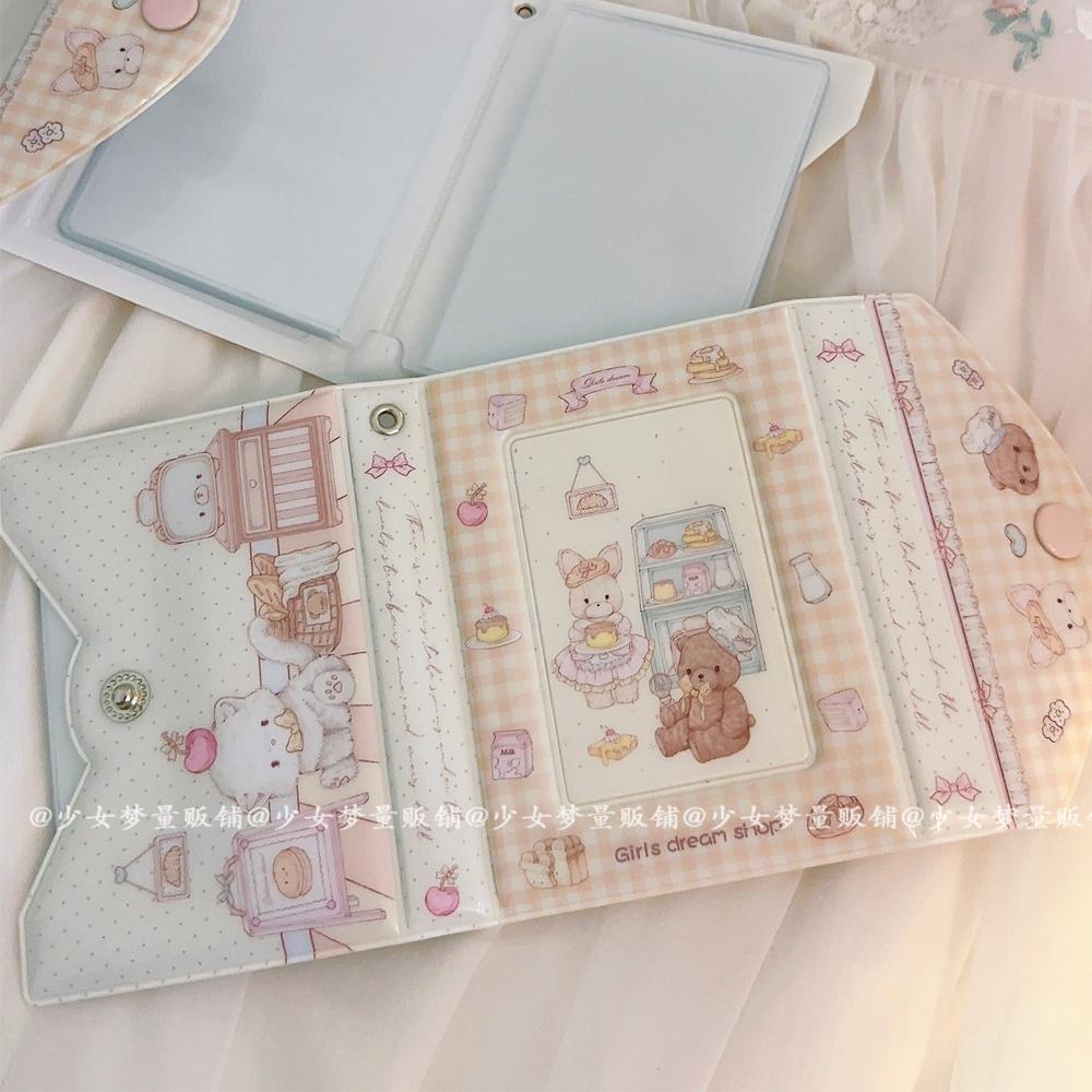 Cute Envelope-Style K-pop Idol Photo Album - 3 Inch Card Holder for Polaroid, Idol Cards, Collectible Trading Cards Organizer