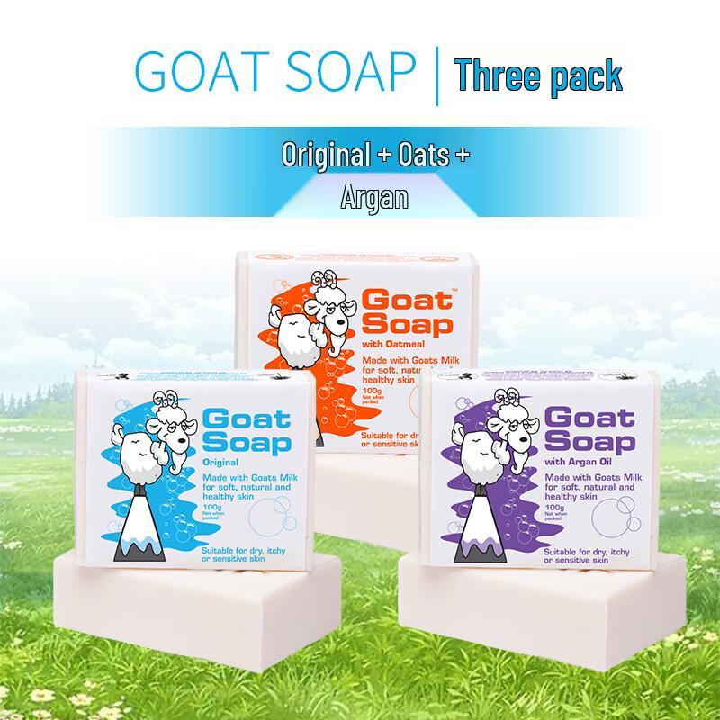 

GOAT SOAP Australian Goat Milk Soap Assorted Set 100g