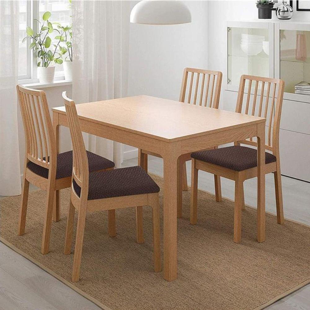 Washable Stretch Chair Seat Covers Removable Dirt-resistant Chair Slipcover  Kitchen