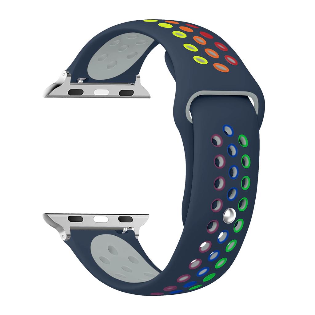 Classic Strap For Apple Watch Band 45mm 44mm 42mm 40mm 49mm 41mm 38mm 44 mm silicone Bracelet correa iwatch Series 7 8 9 6 5 4 Ultra se