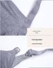 Wire-Free Maternity Nursing Bra: Thin Cup, Front-Opening, One-Piece Design for Pregnancy & Breastfeeding