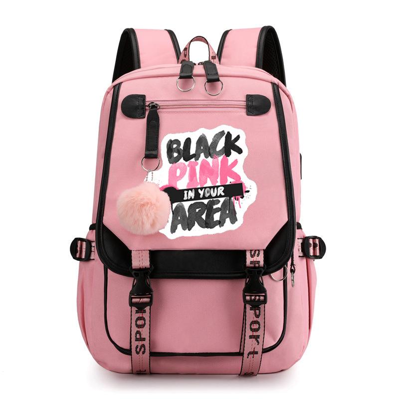 Peripheral Printing Student Schoolbag Outdoor Travel Leisure Backpack Computer Bag