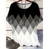 Summer Fashion Women's 3D Printed T-Shirt Short Sleeve O-Neck Denim-Like Graphics Print Tops Casual Streetwear Women's Clothing
