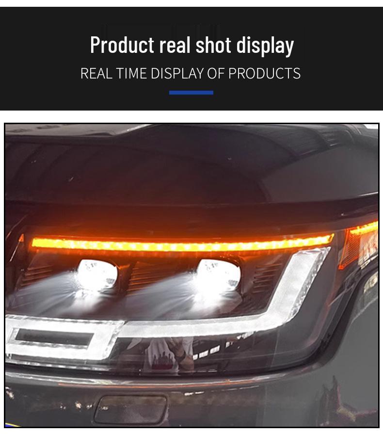 14-17 Range Rover Executive 23 Modifizierte LED-Tagfahrlicht-Laserlinsen-Scheinwerferbaugruppe