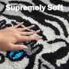 Tiger Cashmere Sofa Blanket Shaped Living Room Rocking Chair Blanket Orange