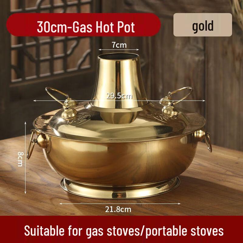 Stainless Steel Portable Gas Hot Pot Stove