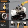 4-Point Double Union 20PPR Stainless Steel Ball Valve for Household Water Pipe Fittings