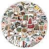 100 High-End Graffiti Stickers: DIY Creative Waterproof Sealing for Notebooks & Memos