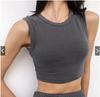 Summer Vintage White Crop Tops Women Biker Black Punk Sexy Tank Top Korean Streetwear Cropped Sleeveless Top Feminino