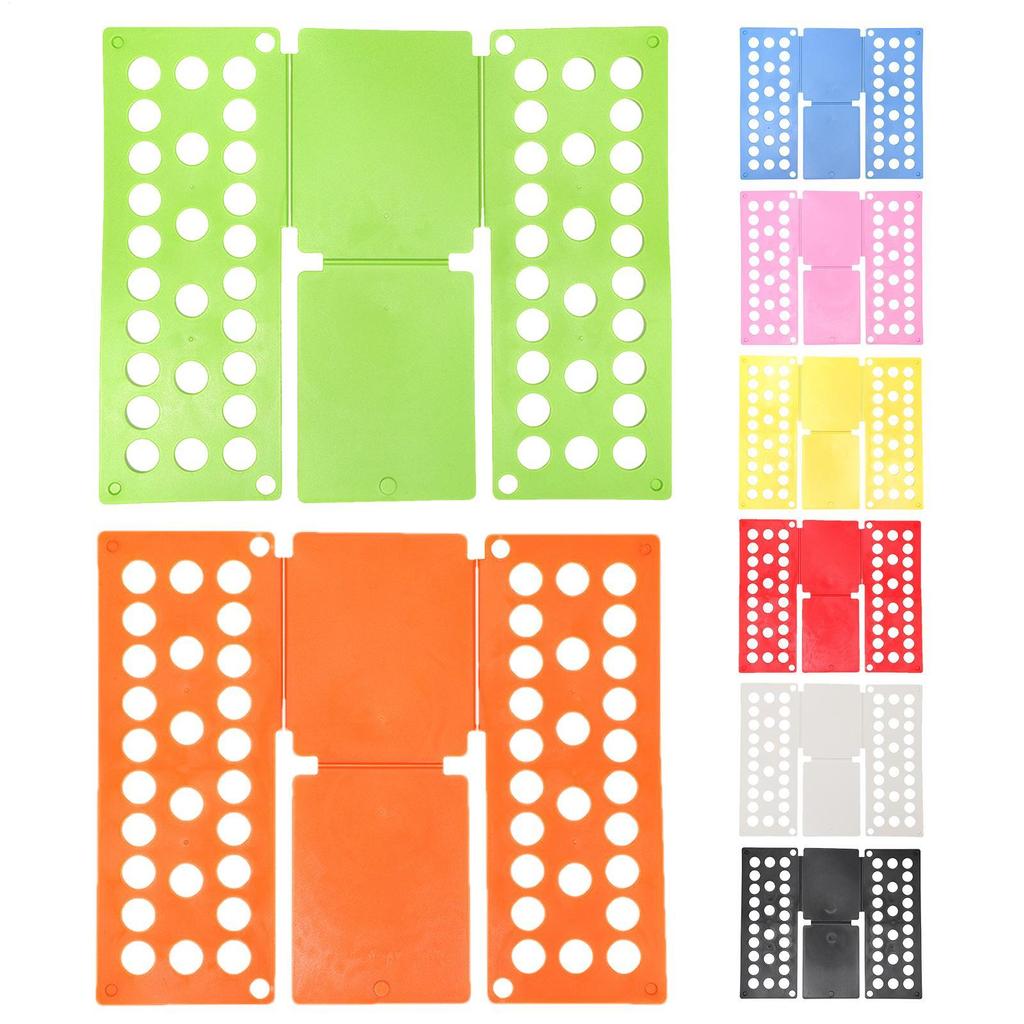 Easy-Fold Plastic Laundry Board for Kids and Adults Home Shirt Folding Storage Tool Quick Clothes Organizer Fold Helper