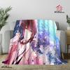 Dazai Bungo Stray Dogs Flanell-Kuscheldecke für Schlafzimmer Anime Dekoratives Sofa Picknick Nickerchen Decke Heimdekoration Geschenk 70x200cm