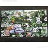 OPCG One Piece Playmat Luffy Law Zoro Ace Perona Trading Card Game Mat Dedicated Card Play Against Table Mat