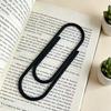 3D Printed Giant Paper Clip, Large Paper Clip Shape Bookmark, Extra Big Paperclip Book Marker Decoration, Gift for Reading Lovers