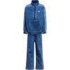 Set Denim Casual Sport Original Albastru Mediu Copii Vârsta 3 7 Ani JC7871