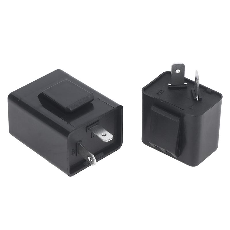 NEW Flasher Relay Turn Signal DC 12V 48V 60V 2Pins Buzzer Beep Flasher Relay Blinker Indicator Flashers Turn Light Signals Relays 5