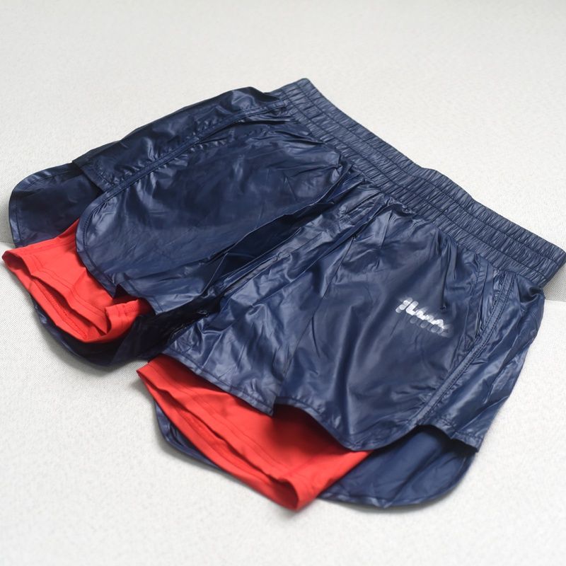 

Famous Sports Intimates High-Strength Fitness Running Sling Bubble Wrap Vest Bra Push-up Yoga Clothes for Women Ultralight shorts Blue XS code number