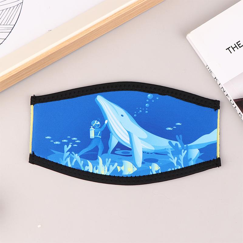 1 st Dykningsdykning Snorklingsmaskremsskydd Komfort Vadderat Skydd Hårinpackning Utrustningstillbehör Dykningsmasker Rem