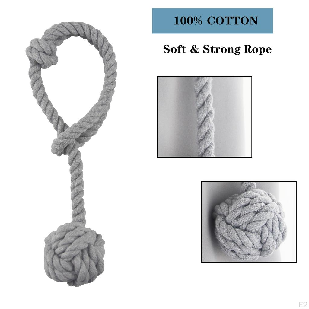 Rope Knitting Curtain Tiebacks Decorative Holdback Clip Buckle Window