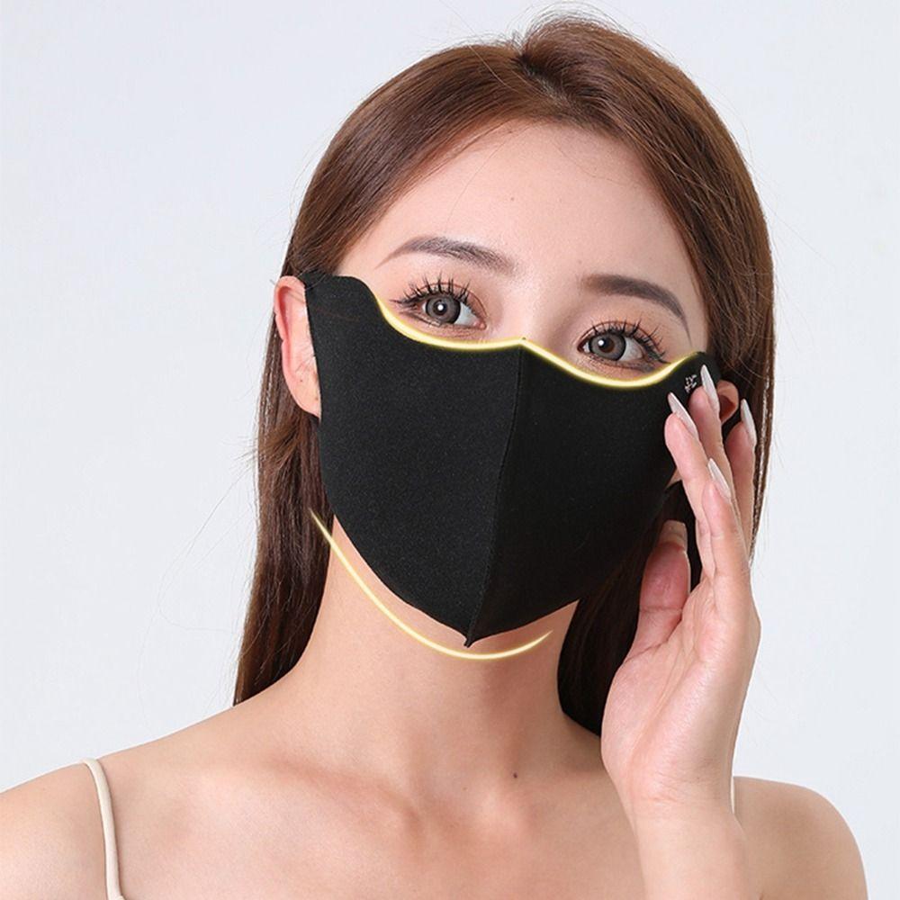 Face Mask Ice Silk Mask Sunscreen Face Scarf Face Gini Mask Elastic Face Cover  Cycling