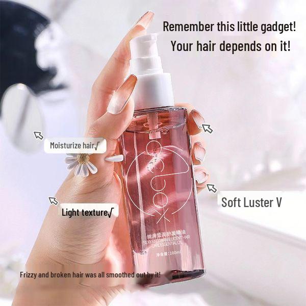 CCBox Hair Care Essential Oil Spray: Enhances Dryness & Frizz, Long-Lasting Fragrance, Non-Greasy Formula for Permed & Dyed Hair