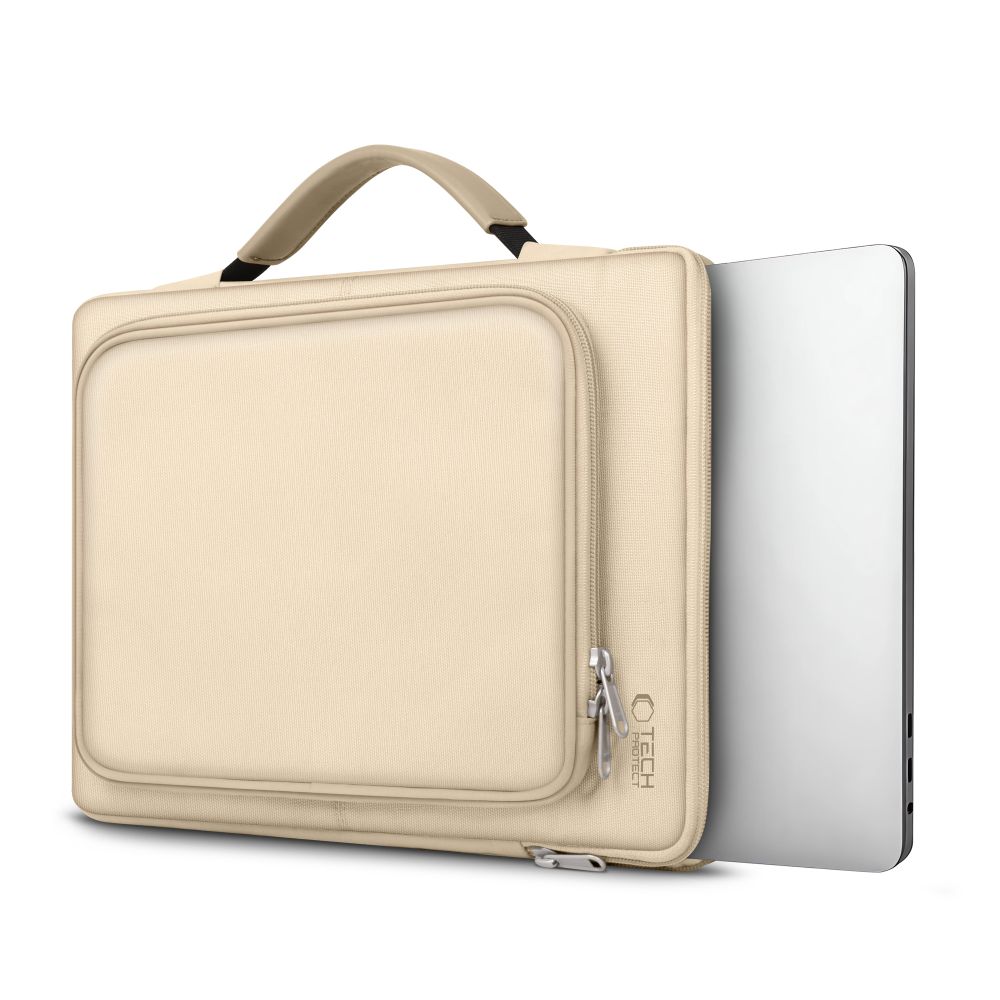 Tech-Protect Basic Bag Laptop 13-14 Desert Beige