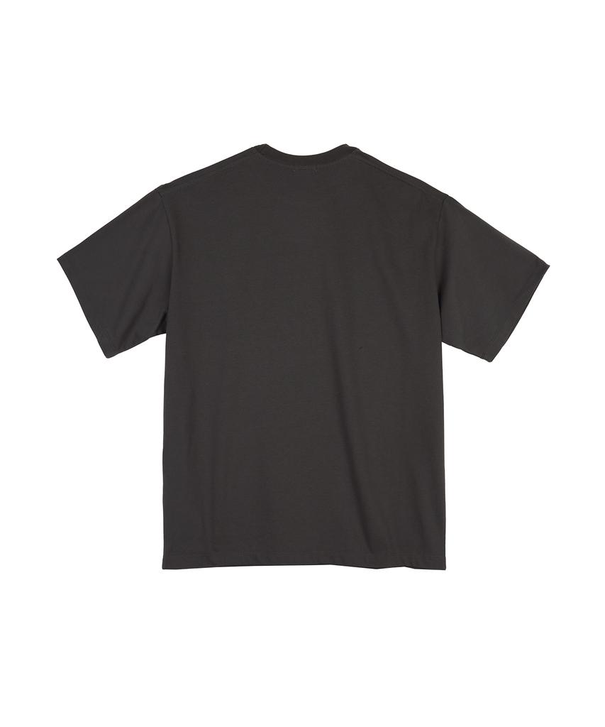1011 GALLERY Kate Moss Portrait T-Shirts - Charcoal