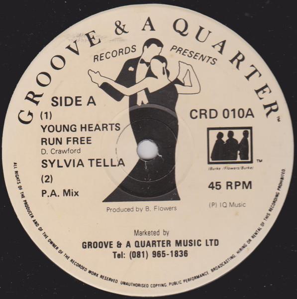 

12inch Record SYLVIA TELLA PRETTY BOY FLOYD Young Hearts Run Free Tell All De CRD010 Groove A Quar UK Reggae Ska Dub Used