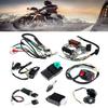 ABLZ-Complete Stator Wiring Harness CDI Ignition Coil Solenoid Set For ATV Electric Quad Bike 50Cc - 125Cc