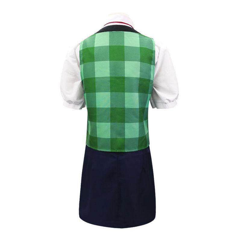 Xinbo Yuan Animal Crossing Cosplay Costume Animal Crossing Shihui Cosplay Merchandise Plaid Shirt Set