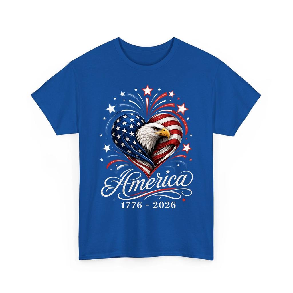 America US Flag 250 1776 2026 250th Anniversary 4th of July Unisex T-Shirt