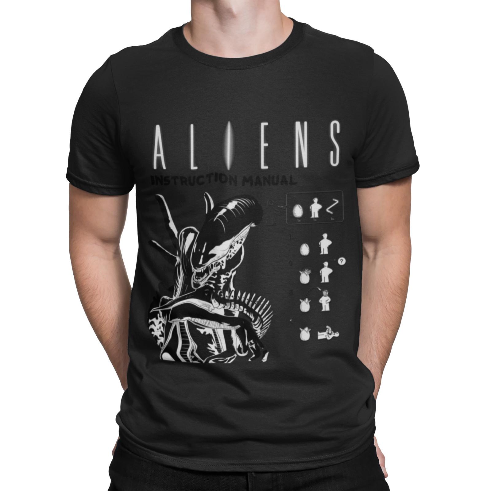 homage horror 80s tv film movie t shirt for halloween aliens sci fi fans S