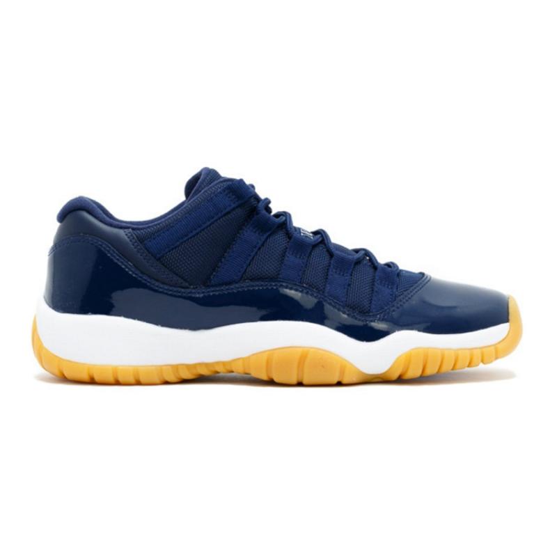 Air Jordan 11 Retro Low 'Navy Gum' Gs Jordan 528896-405