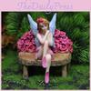 Flower Fairy Creative Miniature Resin Garden Scene With Fairy And Dwarf Decor For Gifts And Parties
