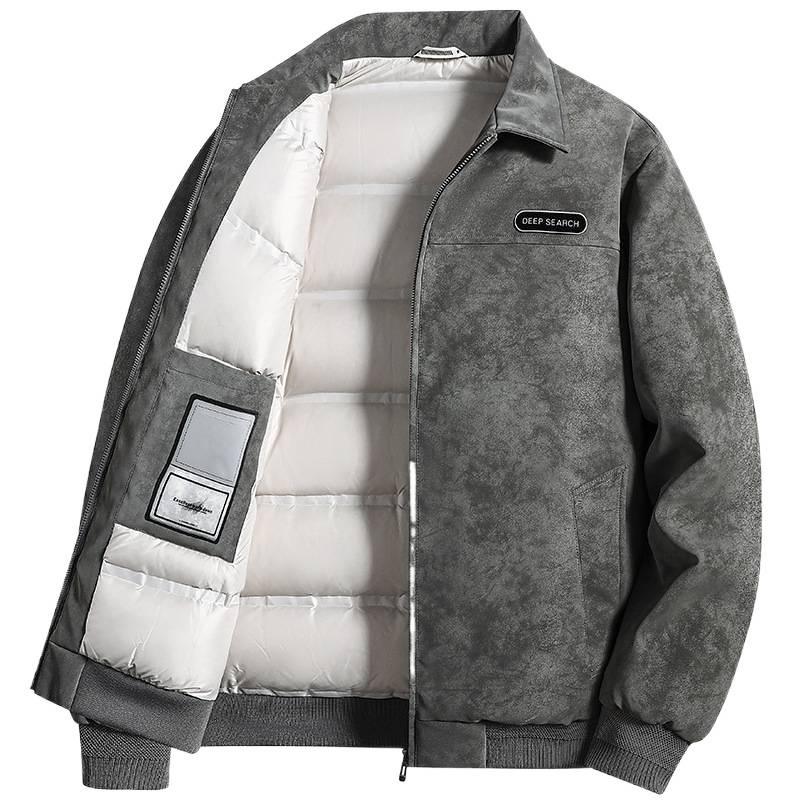 2025 Trendy Retro High Neck Down Jacket - Warm, Thick, and Stylish