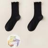 Female Summer Thin Mesh Hollow Out Breathable Suction Sweat Can Not Afford Ball In The Tube Stack Socks