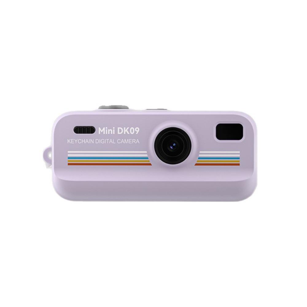 with Flash Retro CCD 16x Zoom 2K HD Thumb Camera Keychain Mini Digital Camera  For Vlogging